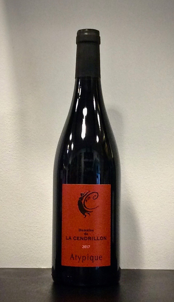 ©lacavedestesphane Domaine de la Cendrillon, Cuvée Atypique - IGP Pays d_Oc - Rouge - 2017